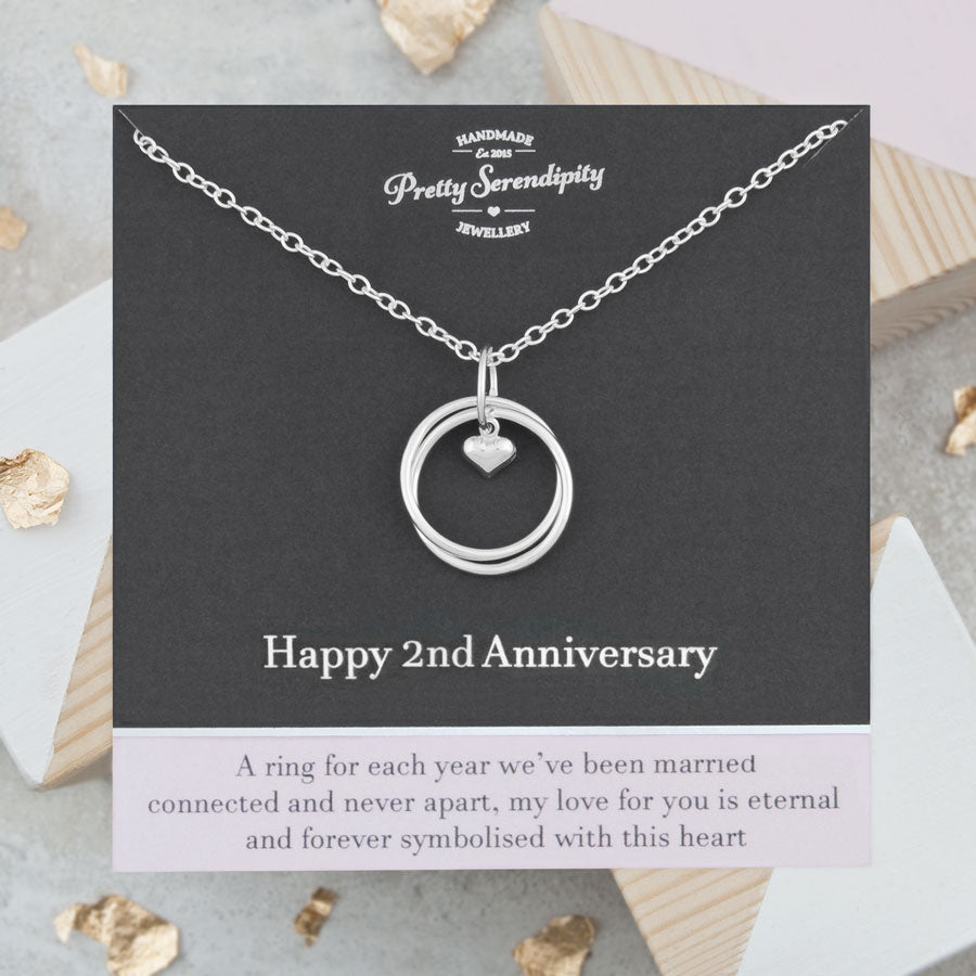 Anniversary hot sale necklace personalized